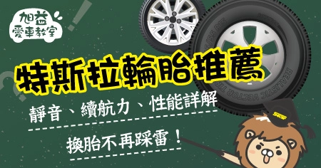 2026特斯拉輪胎推薦:靜音、續航力與性能詳解,換胎不再踩雷!